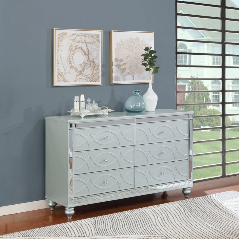 Commode 6 tiroirs Arabesque