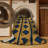 Machine Washable Trellis Gray Area Rug-1848676258