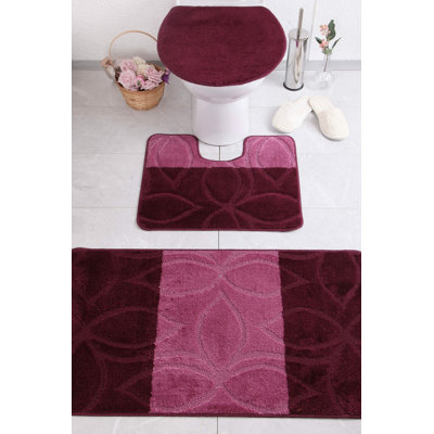 Ensemble de tapis de bain 3 pièces Puaina