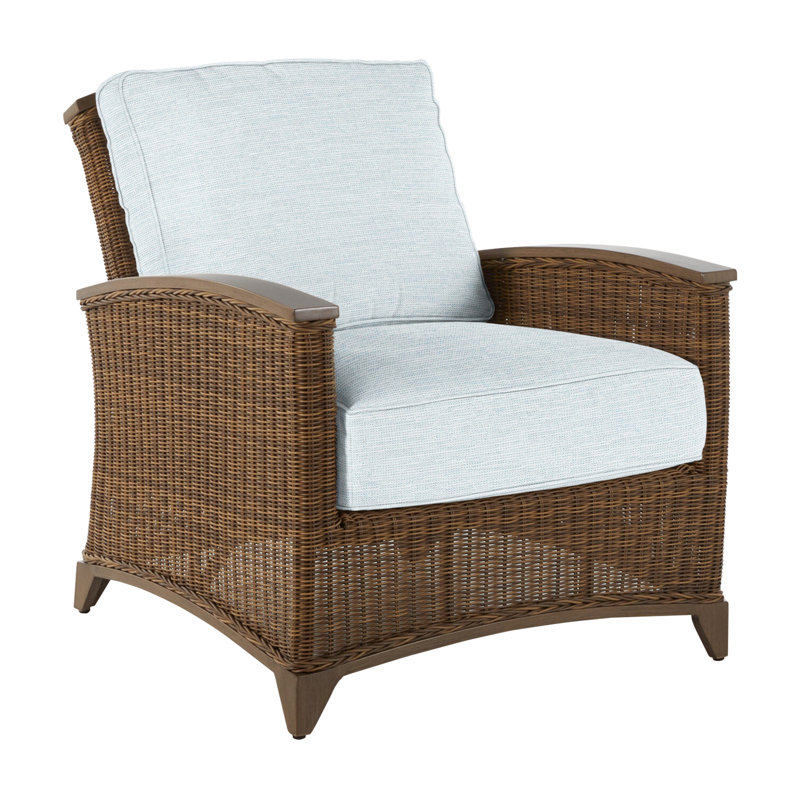 Astoria Woven Lounge Chair, Raffia/Oak, Welt, Paper Sky