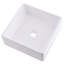 Lavabo de salle de bain blanc 15 po SOUEEUM