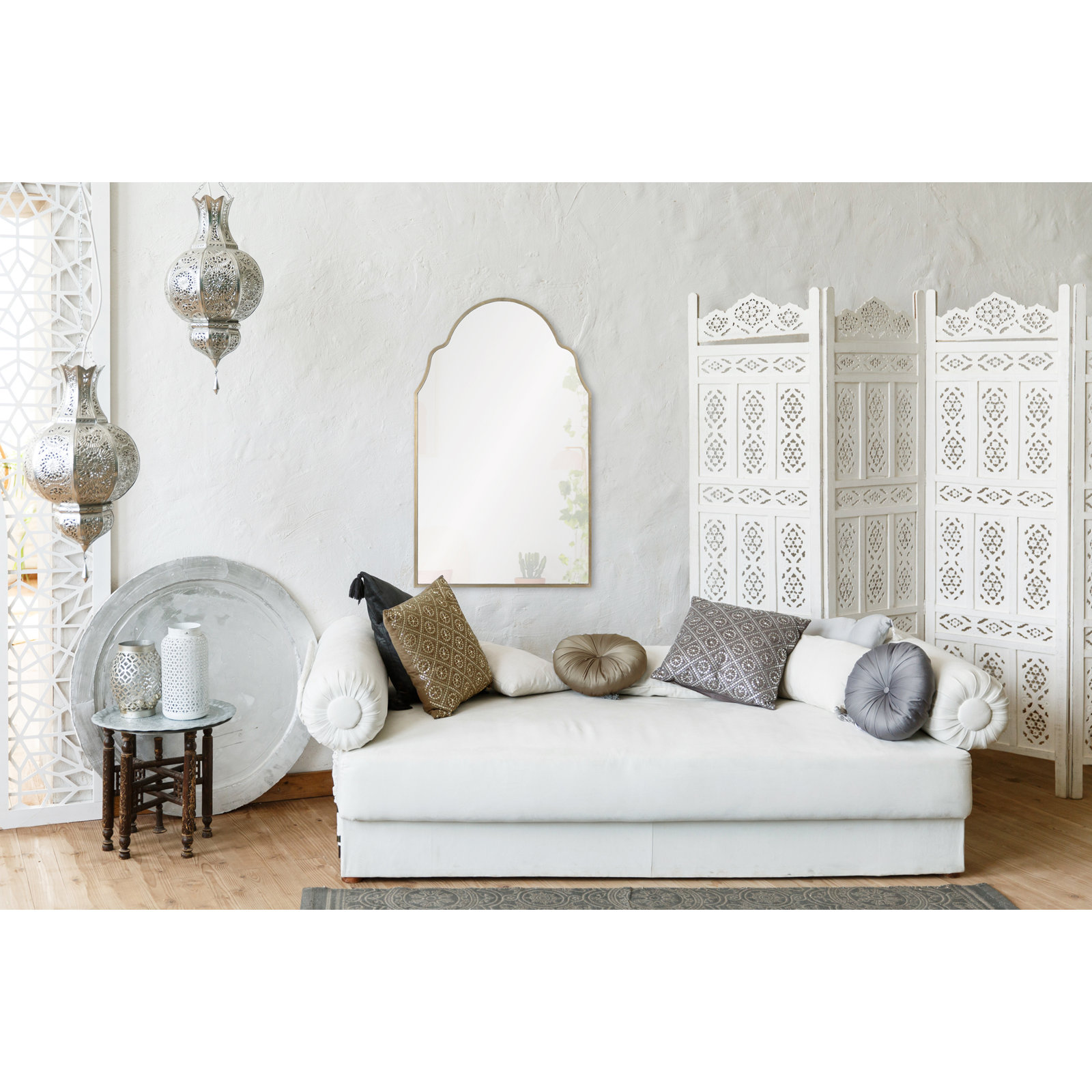 Harel Metal Flat Wall Mirror