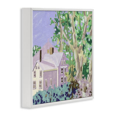 «Building View Through Trees», art de la giclée par Melissa Wang