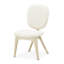 Camellia Field Caramel Upholstered Stool