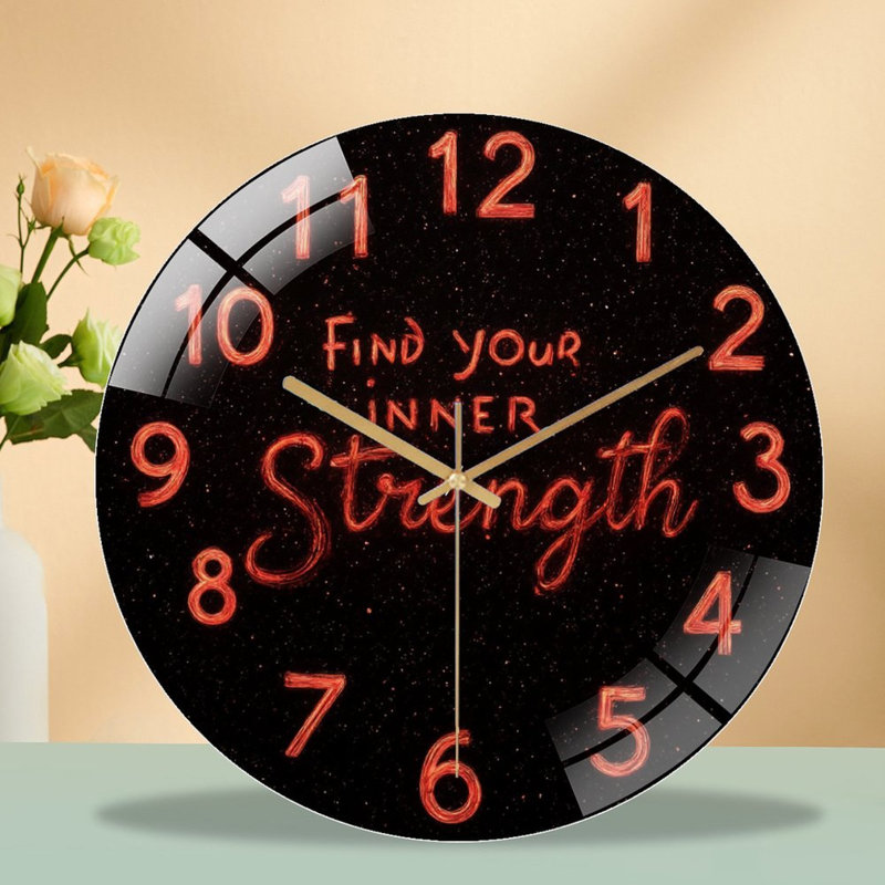Horloge murale 12 po
