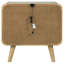 Table de chevet 2 tiroirs Jaione