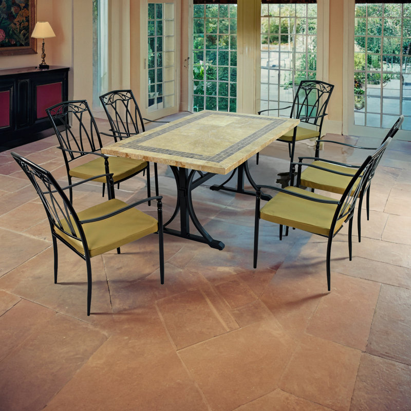 Dezarae 6 - Person Dining Set