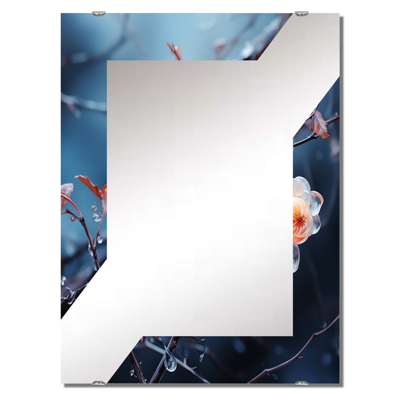 Coaxum - Miroir mural paysage d'hiver MIR134129, 40 po x 30 po