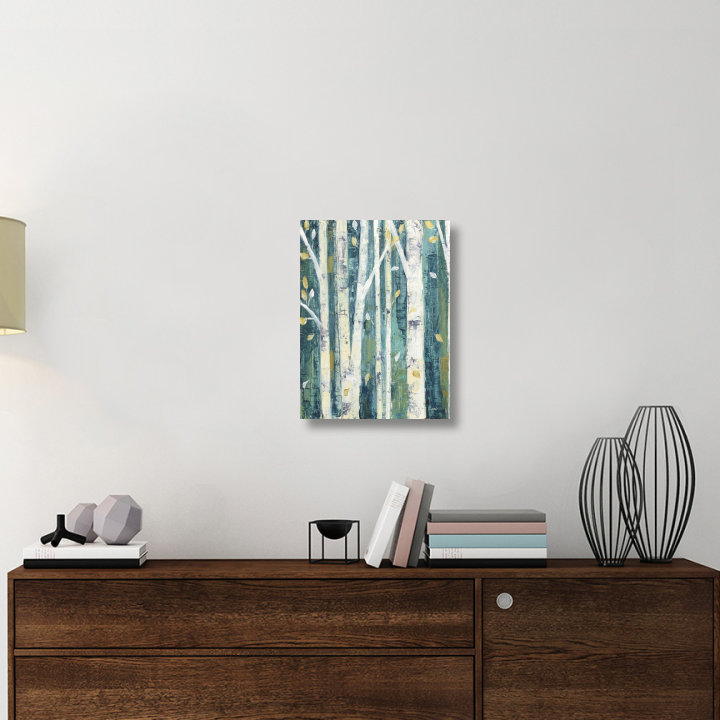 " Birches " by Julia Purinton, 24" H x 18" W