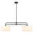 2 Light Dimmable Kitchen Island Linear Drum Chandelier-1429112718
