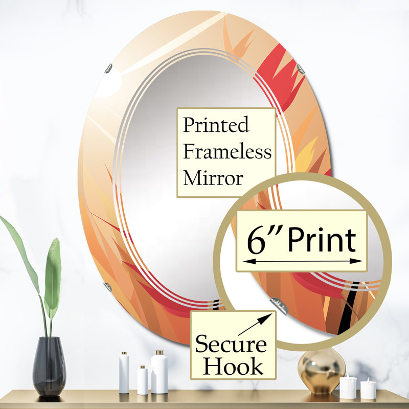Miroir mural Wey, 36 po x 24 po