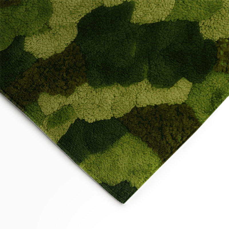 Tapis d'intérieur et d'extérieur vert Nature, Rectangle 9 pi x 12 pi