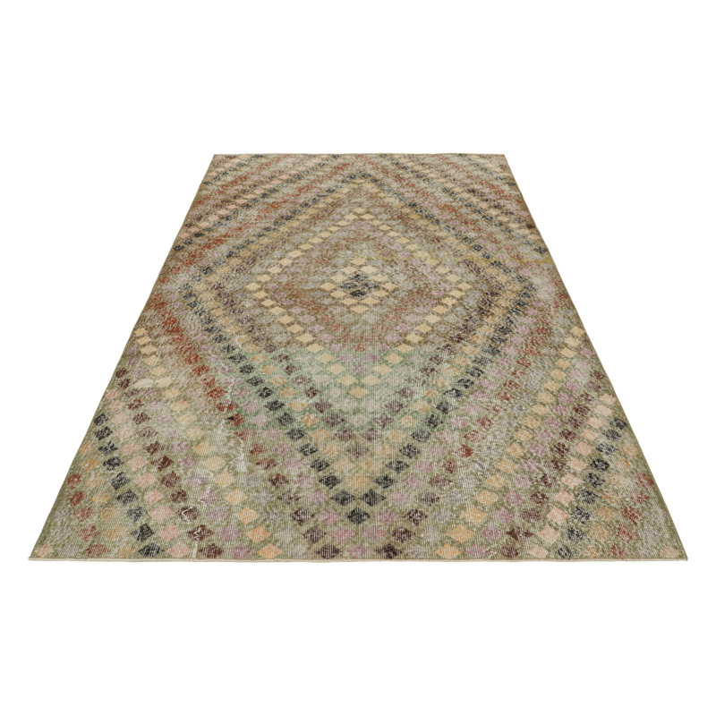One-of-a-Kind 5’6”x8’4” Hand Knotted Area Rug