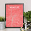 Prague City Map - Unframed Graphic Art Print on Paper-539382110-657654560
