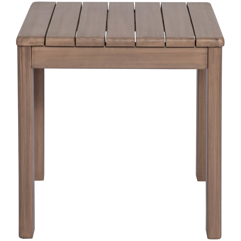 Table de bout d'extérieur en bois d'acacia Newport Glenmore
