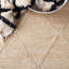 Tapis en jute tissé à la main de couleur naturelle Konpointino-1874772233