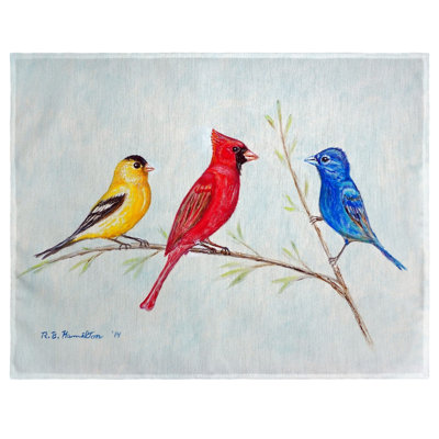 Wollstone Polyester Animals/Nature Rectangle Placemat