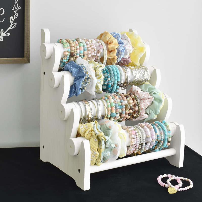 Ethanjames Jewelry Stand, White