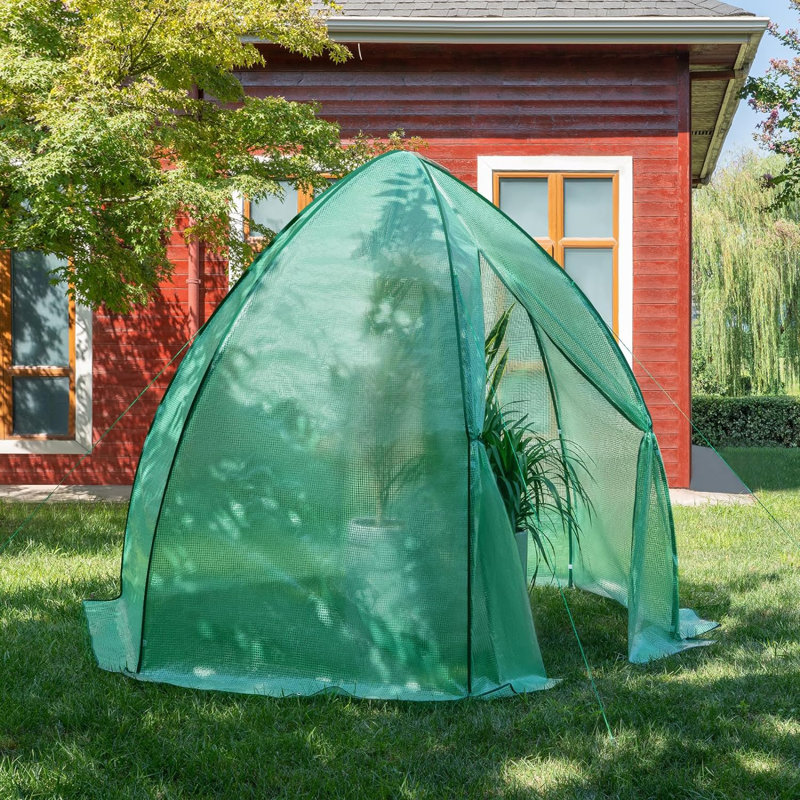 Ballarie 8 Ft W x 6.5 Ft D Mini Greenhouse