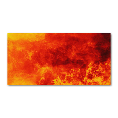 Flames - Wrapped Canvas Print