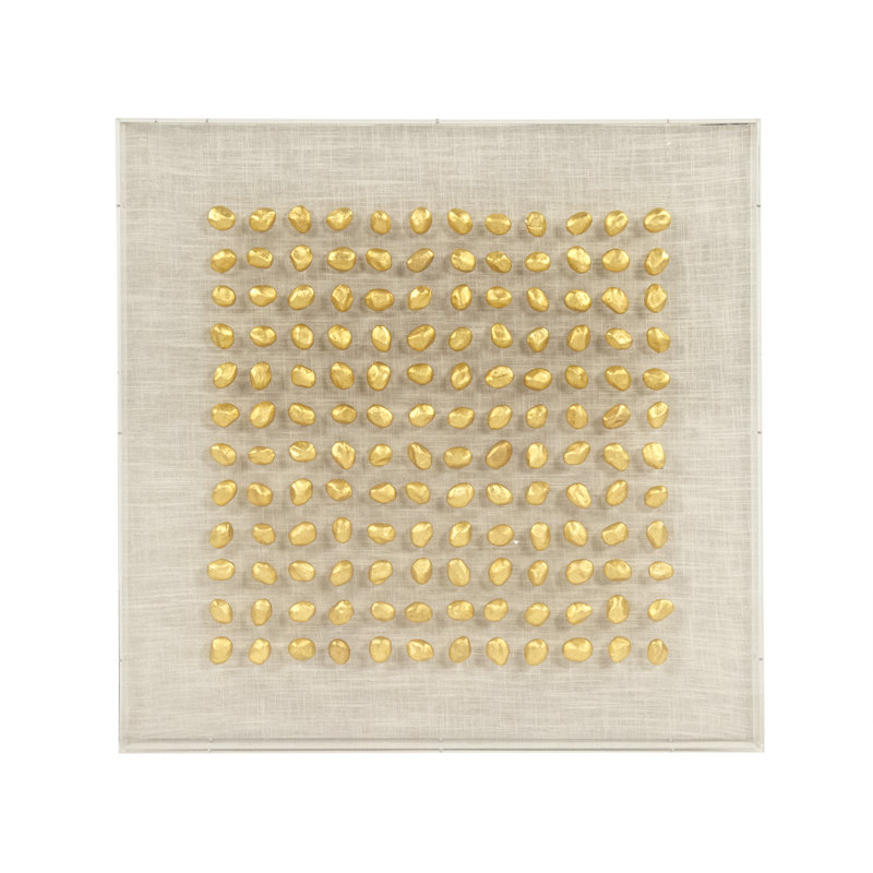 Gold Stone - Single Picture Frame Print