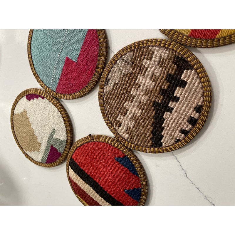 Round Piece Coaster, 6