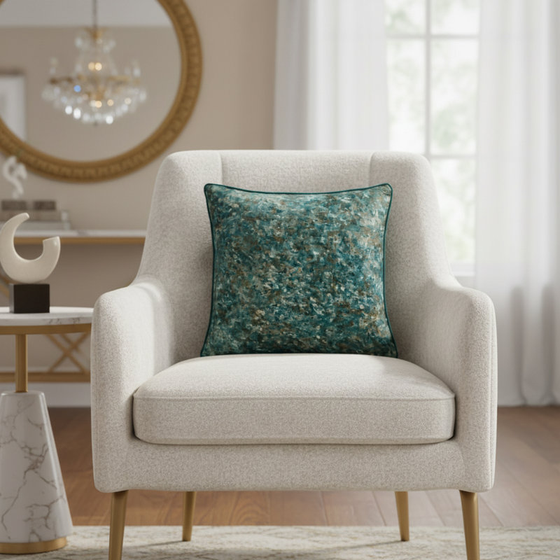 Tatum Velvet Square Pillow Cover & Insert