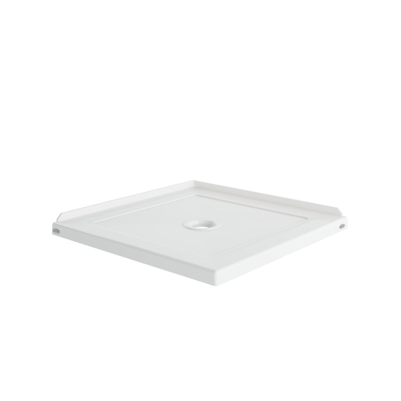 Catalina® 36" W x 36" D Shower Base, White