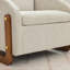 Fauteuil en tissu d'ameublement Chenille-304650929