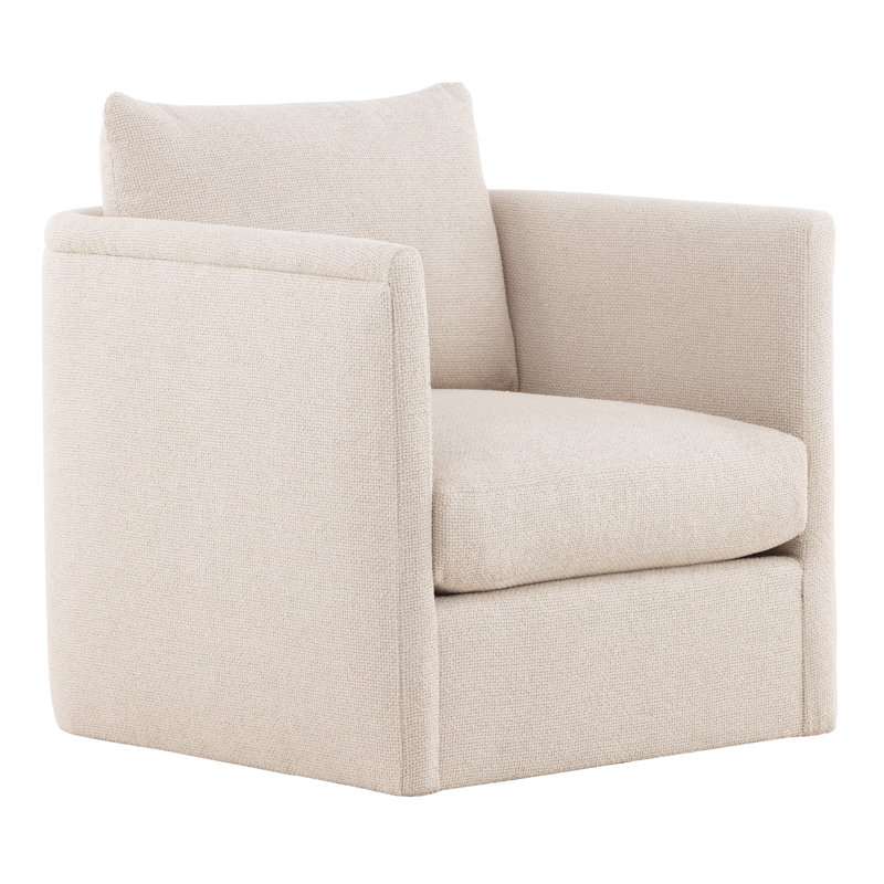 Liam Swivel Armchair, Kendra Sand