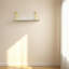 Tablette simple murale flottante à fixation murale rustique-129592167