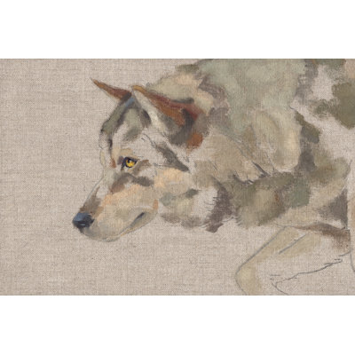 Timber Wolf II - Painting on Canvas