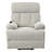 Oversized Power Lift Recliner Chair For Elderly, Electric Fabric Recliner With Extended Footrest, Remote Control & Spacious Seat-608850339