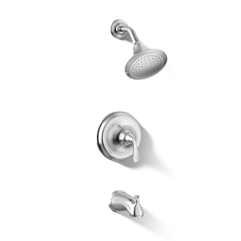 Garniture de baignoire et douche Forte Rite-Temp, Or français éclatant