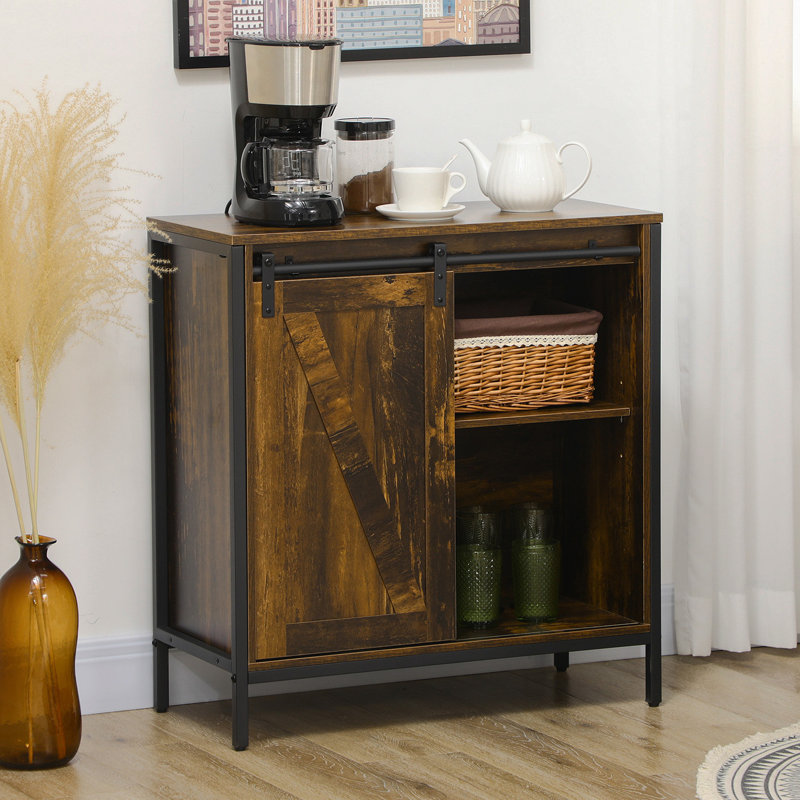 Buffet HOMcom Farmhouse, Brun rustique