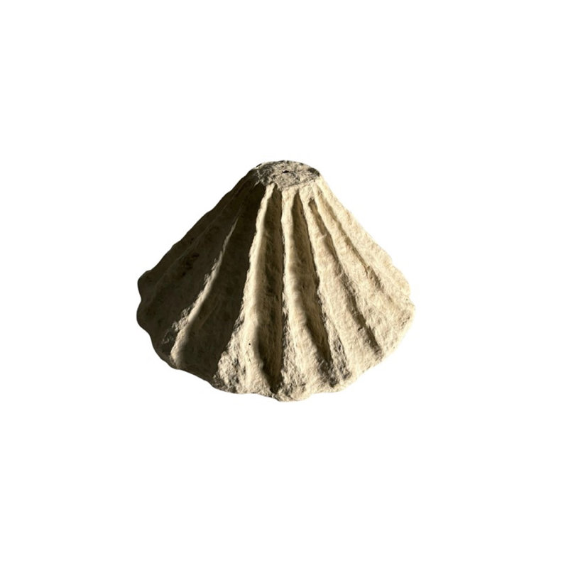 Paper Mache Pendent Light Only Structure Dia 15"