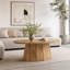 Table basse ovale 47 po, table d'appoint Farmhouse-1735814337