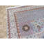 Tapis oriental en laine noué à la main bleu ciel / noir / ivoire / rouge rouille Mamluk-1872773877
