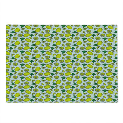 East Urban Home Glass Lemons Cutting Board