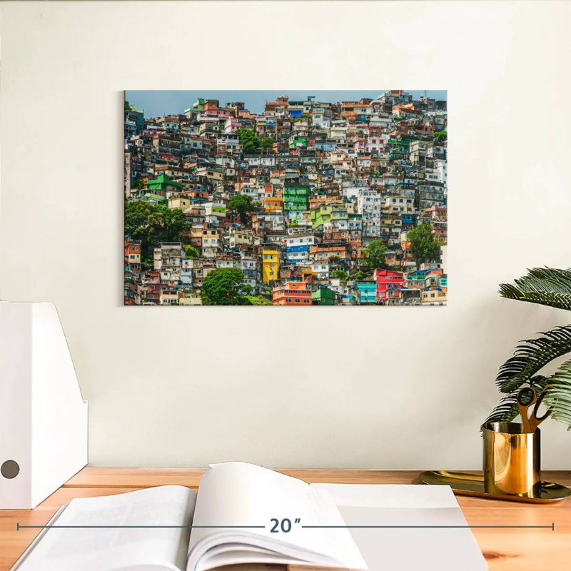 Lilie Rocinha Favela, 8" H x 12" W
