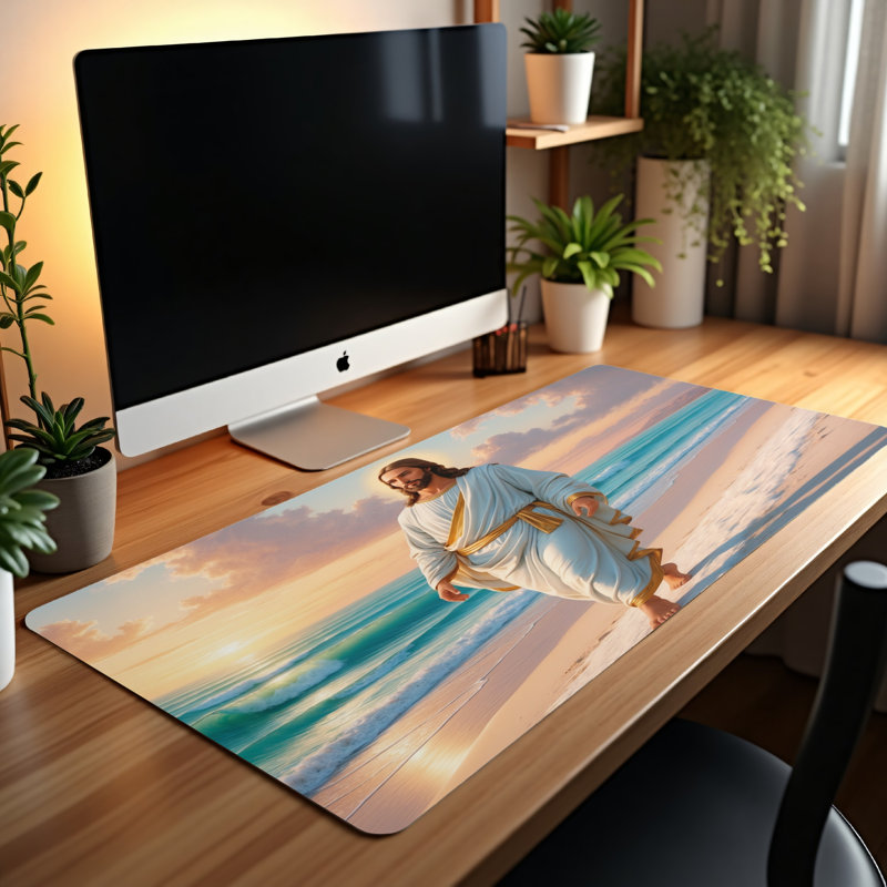 Polyester Desk Pad, 23.6x13.8