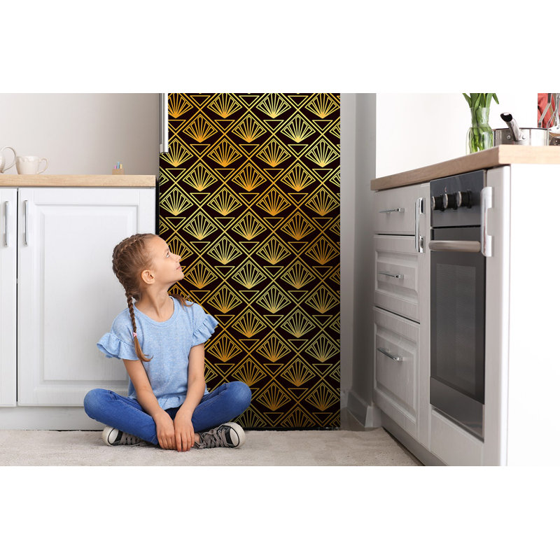 Abstract Door Decal