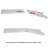3.125'' H x 15.75'' W x 3'' D Plastic Crown