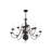 Benedetto 12 - Light Steel Chandelier-1026068798