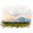 Mountains by Elxeneize - Wrapped Canvas Print-1054634962
