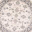 Tapis floral gris et ivoire Ajoni-1451343517