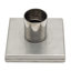 Bonde de douche carrée en acier inoxydable 2 po-33641060