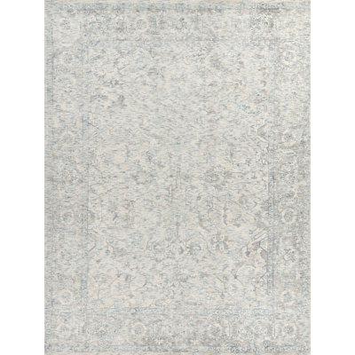 Tuscany Oriental Hand-Loomed Beige/Blue Area Rug