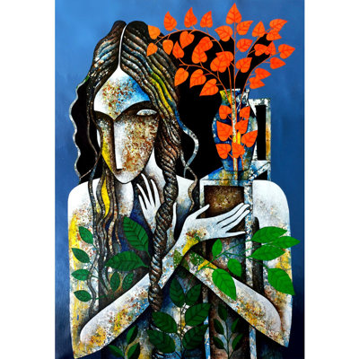 Rêves d'hiver | Acrylique sur toile | Par Ranjith Raghupathy