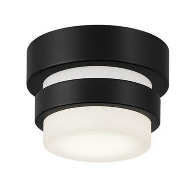Miami - LED Flush Mount - Black